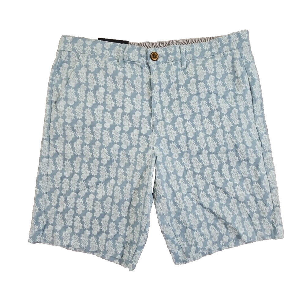 Jachs New York Bleecker Short Men's‎ Size 31 / 9" Inseam Light Blue Stretch